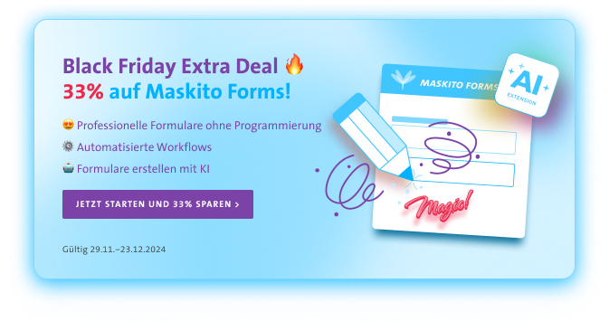 Maskito Black Friday Aktion
